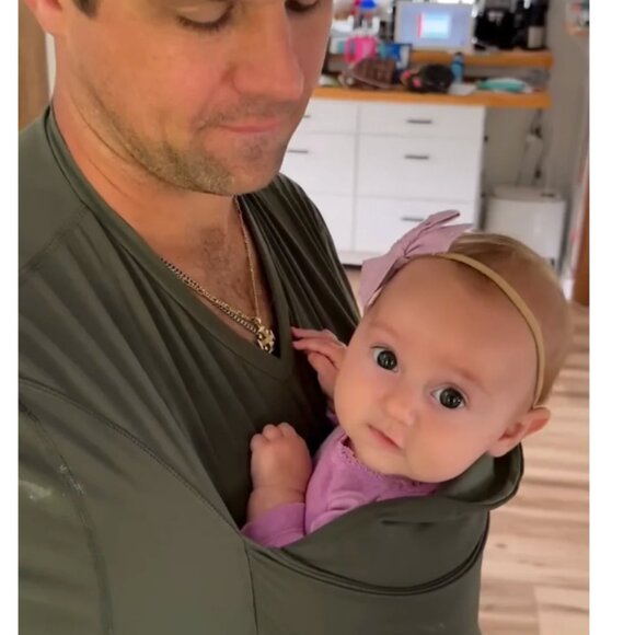 Lalabu Dad Shirt Short Sleeve Fern Green XL - Picture 2 of 16